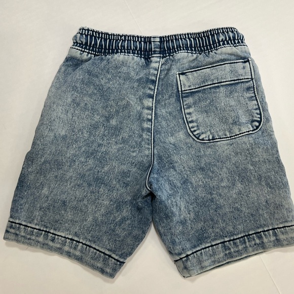 Wonder Nation Blue Denim Shorts Vintage Wash - Picture 2 of 4